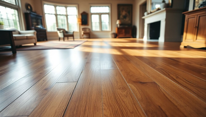 Hardwood flooring